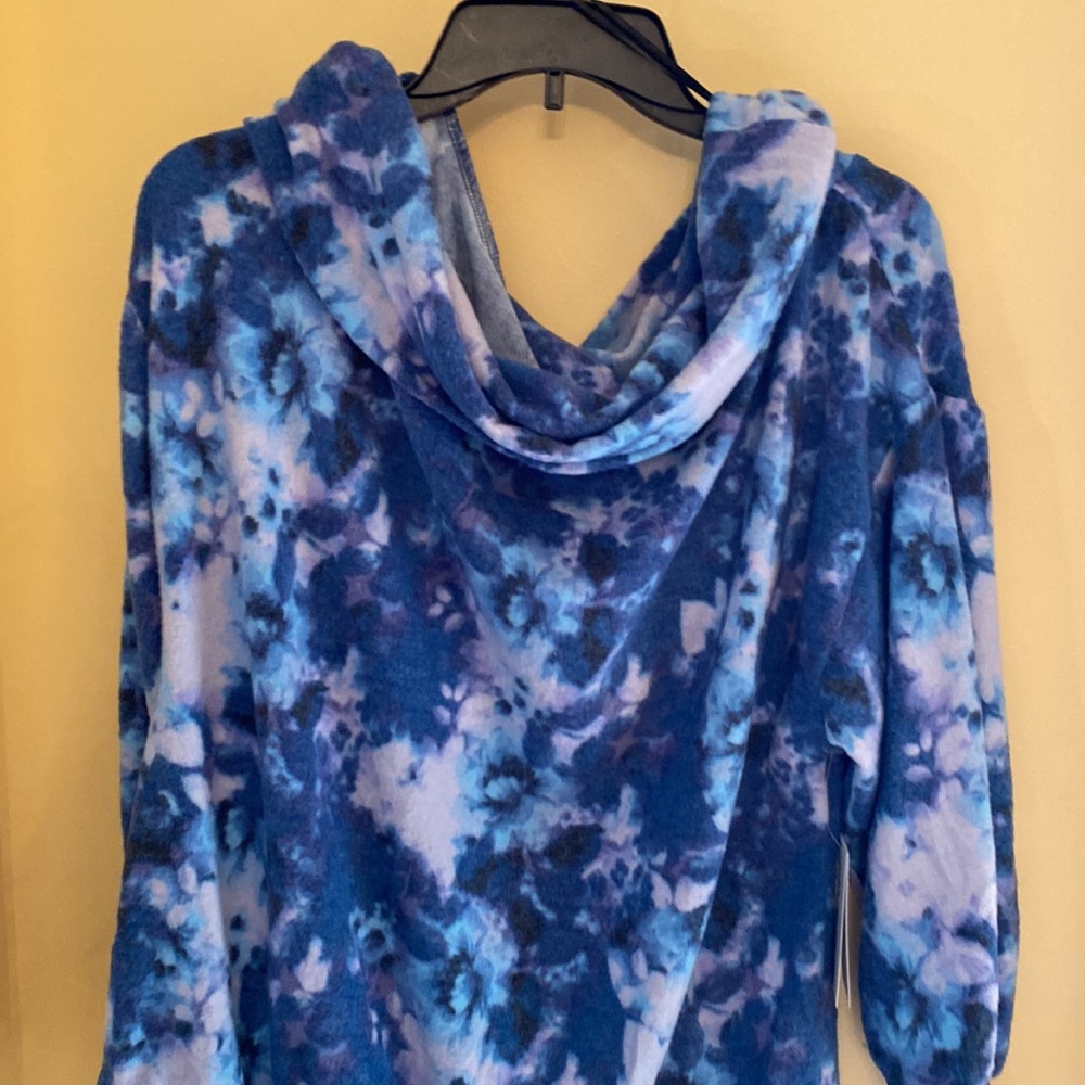 OFF SHOULDER SUPER SNUGGLY TOP NEW from WILLOW DRIVE Size L - Picture 6 of 9